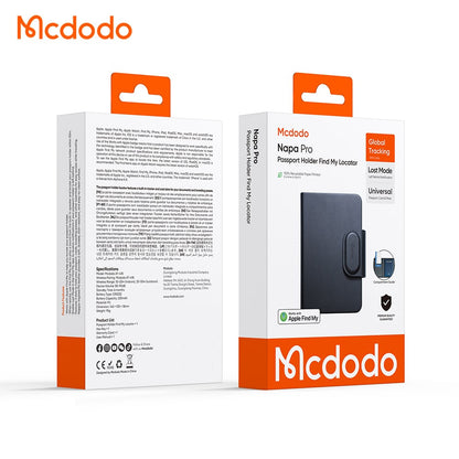 Mcdodo SmartTag Passport Napa Pro AT-4180 pro iOS Series, černá
