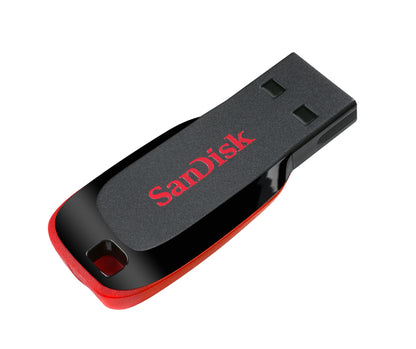 SanDisk Cruzer Blade USB-A External Memory, 64Gb SDCZ50-064G-B35