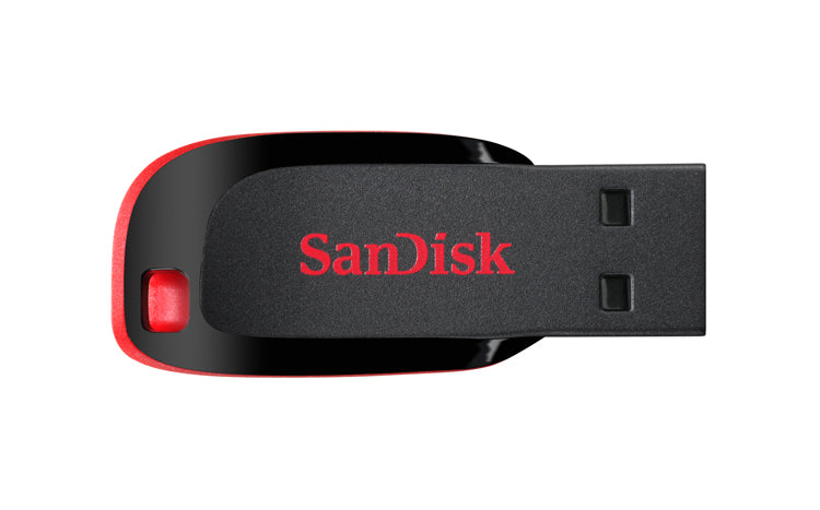 SanDisk Cruzer Blade USB-A External Memory, 64Gb SDCZ50-064G-B35