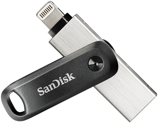 Externí paměť USB-A 3.0 / Lightning SanDisk iXpand Go, 256Gb SDIX60N-256G-GN6NE
