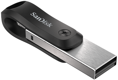 SanDisk iXpand Go External Memory USB-A 3.0 / Lightning, 128Gb SDIX60N-128G-GN6NE
