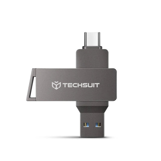 Externí paměť USB-A 3.0 / USB-C Techsuit THSM20, 128Gb