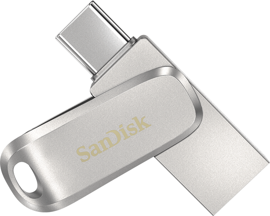 Externí paměť USB-A 3.2 / USB-C SanDisk Ultra Luxe Dual Drive, 512Gb SDDDC4-512G-G46