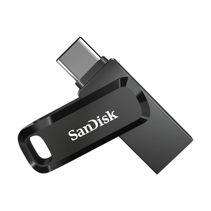 External Memory USB-A 3.2 / USB-C SanDisk Ultra Dual Go, 128Gb SDDDC3-128G-G46