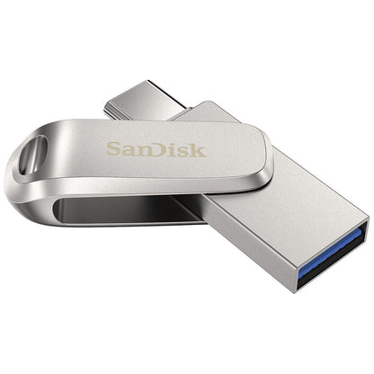 Externí paměť USB-A 3.2 / USB-C SanDisk Ultra Luxe Dual Drive, 32Gb SDDDC4-032G-G46