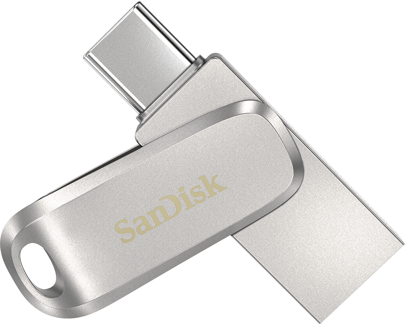 Externí paměť USB-A 3.2 / USB-C SanDisk Ultra Luxe Dual Drive, 256Gb SDDDC4-256G-G46
