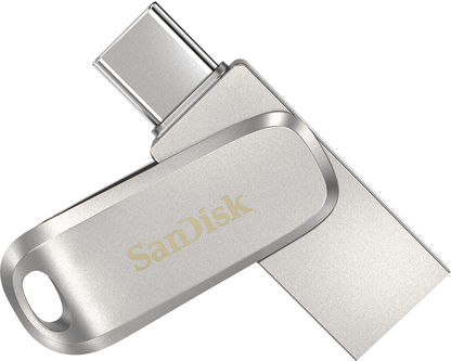 Externí paměť USB-A 3.2 / USB-C SanDisk Ultra Luxe Dual Drive, 256Gb SDDDC4-256G-G46
