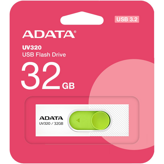 Externí paměť USB-A 3.2 Adata UV320, 32Gb AUV320-32G-RWHGN