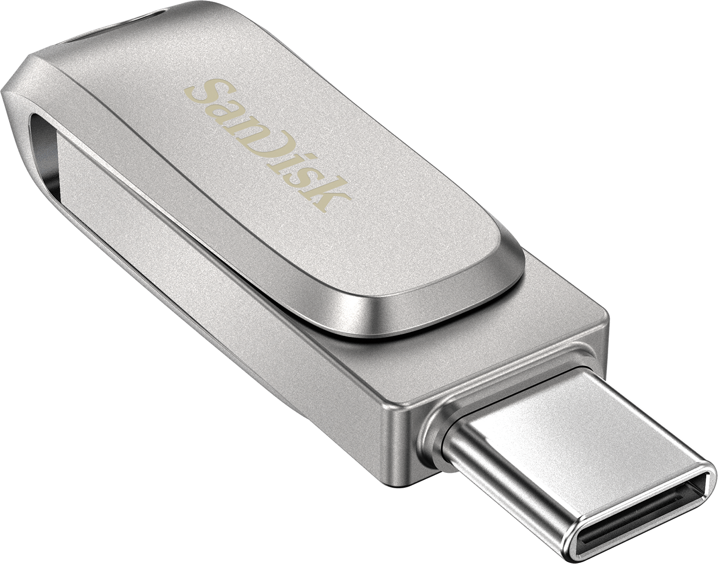 Externí paměť USB-A 3.2 / USB-C SanDisk Ultra Luxe Dual Drive, 256Gb SDDDC4-256G-G46