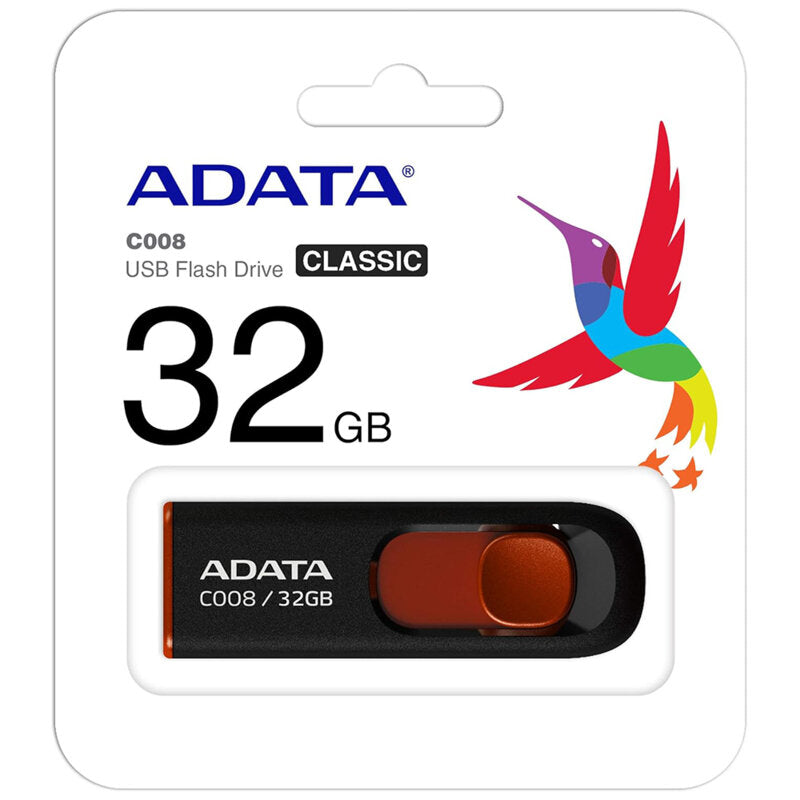 Externí paměť USB-A Adata C008, 32Gb AC008-32G-RKD