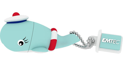 Externí paměť USB-A Emtec M337 Whale, 16Gb ECMMD16GM337