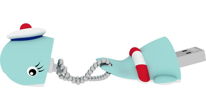 Externí paměť USB-A Emtec M337 Whale, 16Gb ECMMD16GM337