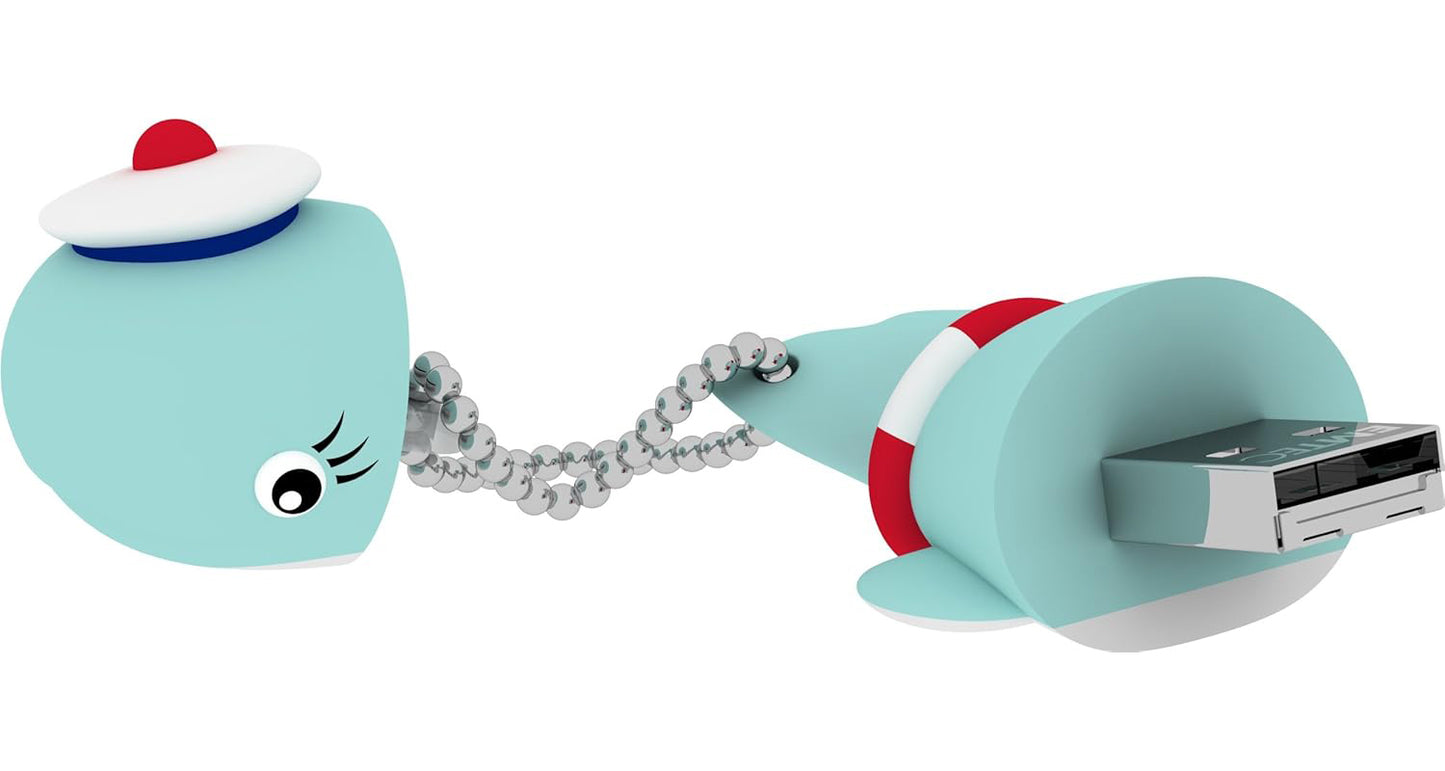 Externí paměť USB-A Emtec M337 Whale, 16Gb ECMMD16GM337