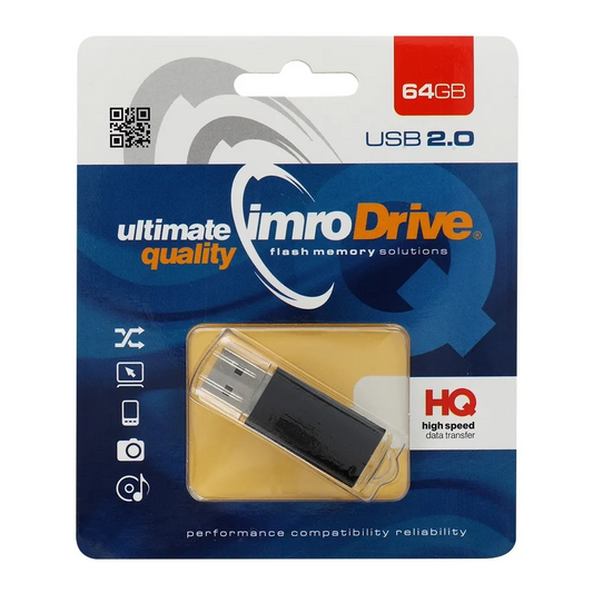 Externí paměť USB-A Imro, 64Gb