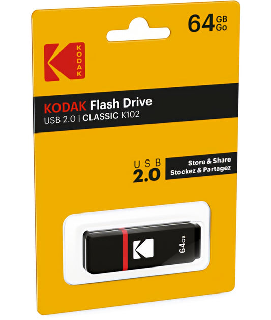 Externí paměť USB-A Kodak K102, 64Gb EKMMD64GK102