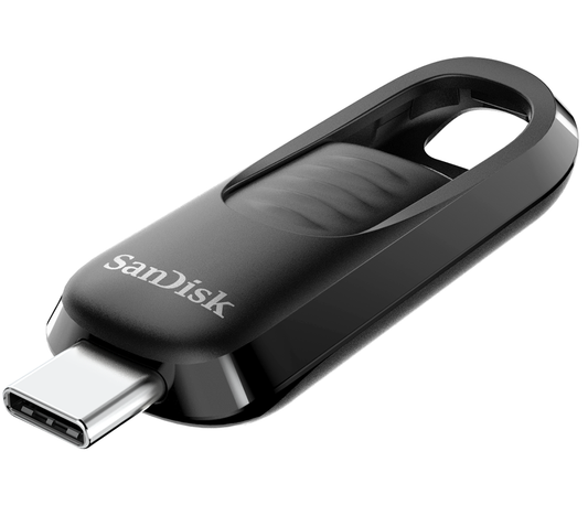 Externí paměť USB-C SanDisk Ultra Slider, 128Gb SDCZ480-128G-G46