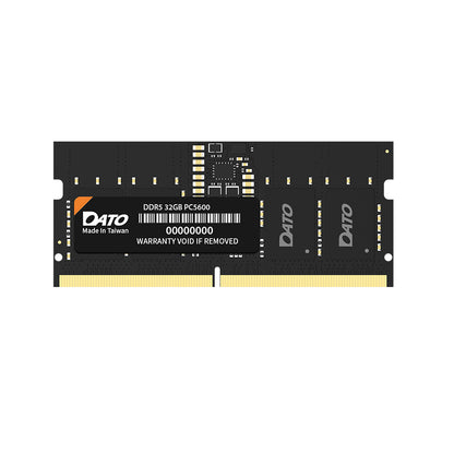 Paměť RAM Dato, DDR5, 8GB, 5600Mhz, Černá DT8G5DS56