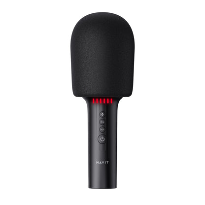 Bluetooth mikrofon HAVIT SK851BT Karaoke, Černý