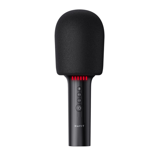 Bluetooth mikrofon HAVIT SK851BT Karaoke, Černý