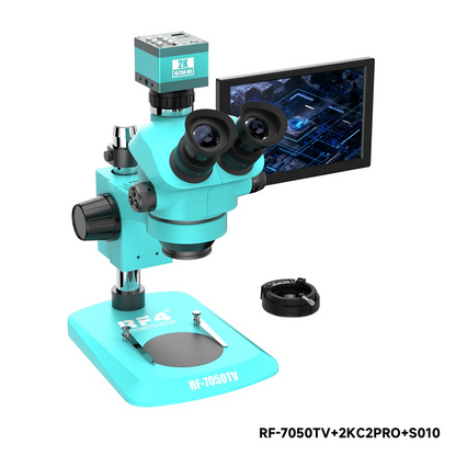 Mikroskop s monitorem a kamerou RF4 RF-7050TV + 2KC2PRO + S010