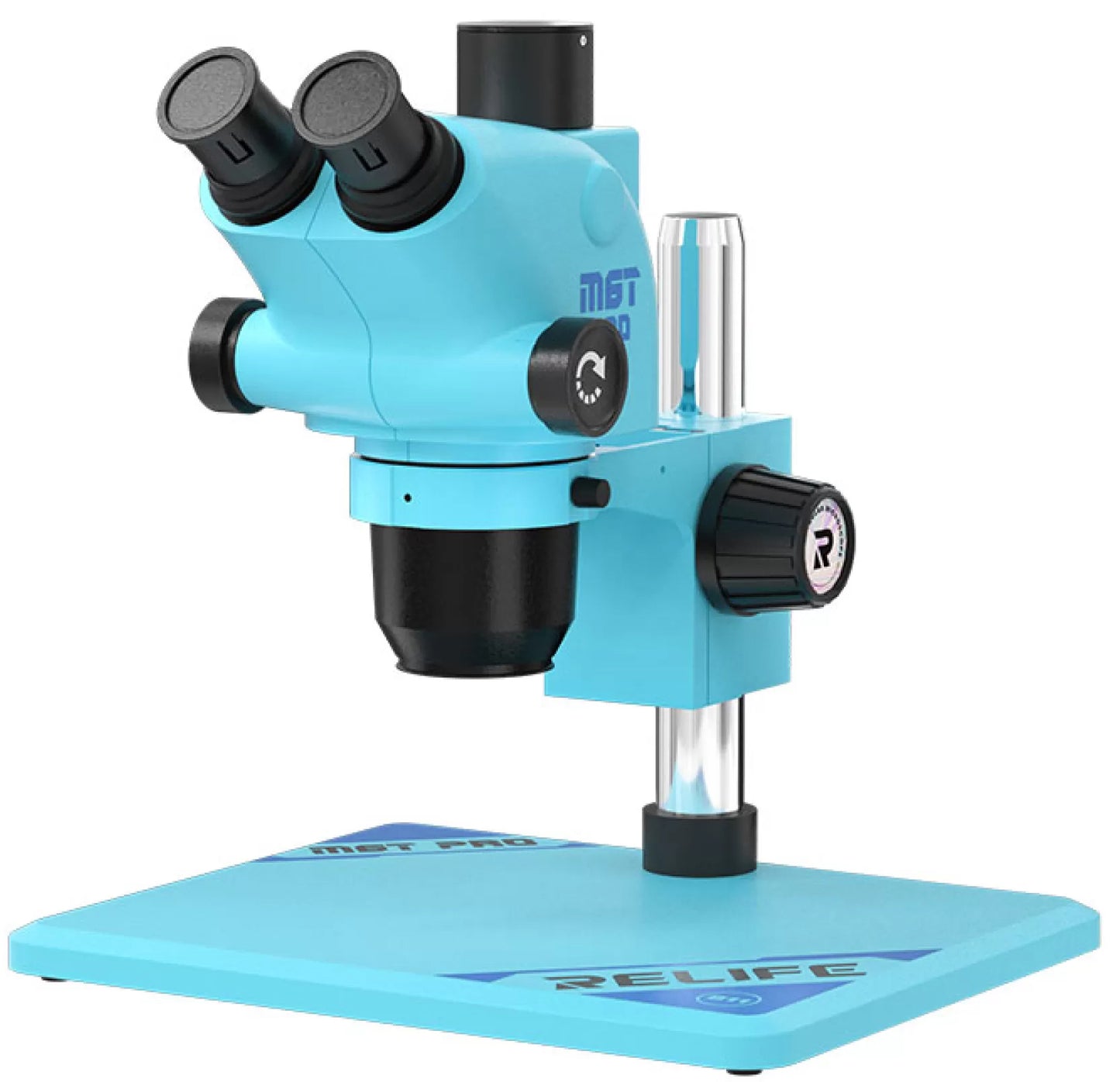 Mikroskop Relife RL-M6T Pro-B11, Tyrkysový