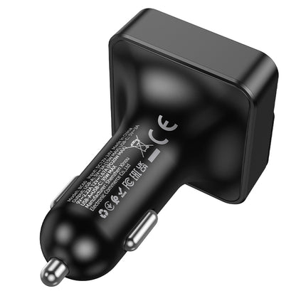 FM Bluetooth modulátor Borofone BC60 Hero, 2 x USB-A - 1 x USB-C