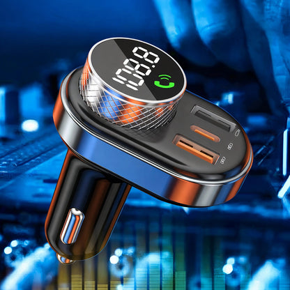 Modulátor FM Bluetooth Proove, 2 x USB-A - 1 x USB-C - 1 x microSD FMSL30110001