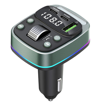 Modulátor FM Bluetooth Techsuit EchoDrive, 1 x USB-A - 2 x USB-C