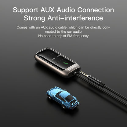 FM Bluetooth Modulator Yesido YAU32, 1 x 3.5mm - 1 x microSD