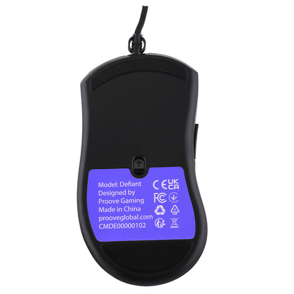 Herní myš Wired USB Proove Defiant, RGB, 7200DPI, Černá CMDE00000102