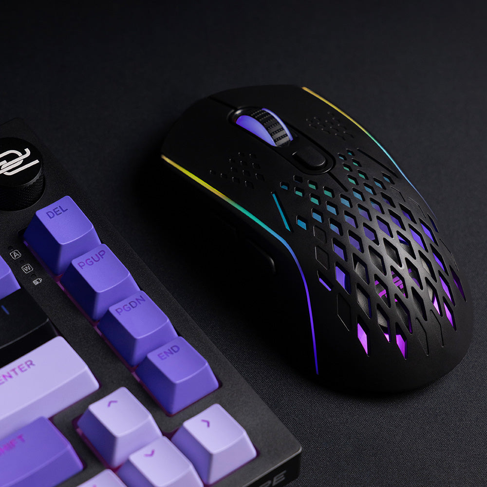 Bezdrátová herní myš Proove Buzz, RGB, 800DPI - 4800DPI, bílá WMBU00022402