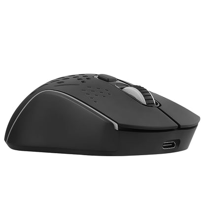 Bezdrátová herní myš Proove Buzz, RGB, 800DPI - 4800DPI, černá WMBU00022401
