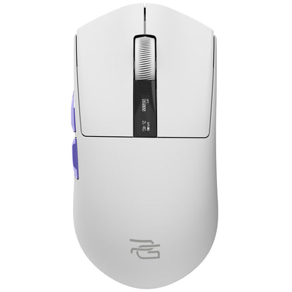 Bezdrátová herní myš Proove Jester, 800DPI - 26000DPI, OLED displej, Bílá WMJS00022002