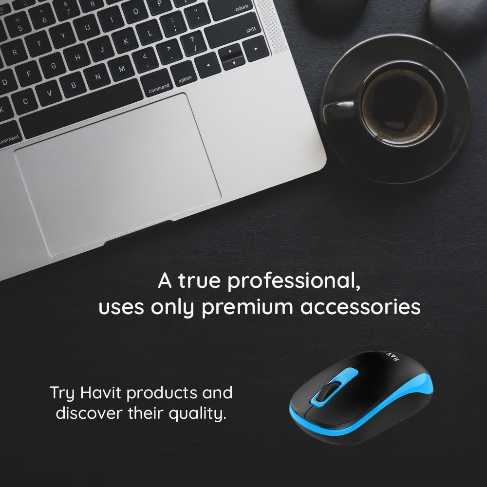 Bezdrátová myš HAVIT MS626GT, 1200DPI, černě šedá