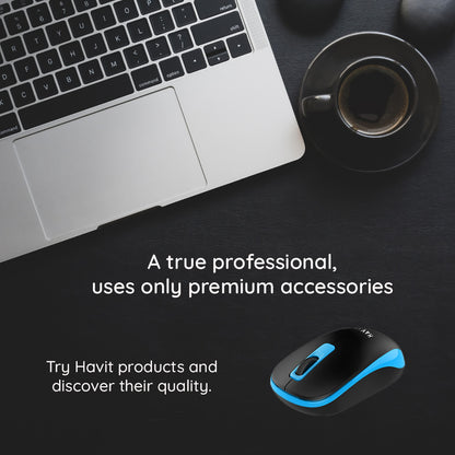 Bezdrátová myš HAVIT MS626GT, 1200DPI, černě šedá
