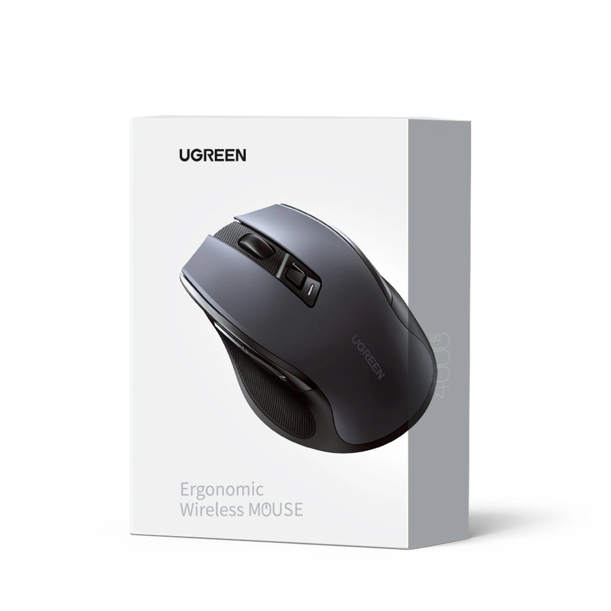 Bezdrátová myš UGREEN MU006 (90855), 4000DPI, BT / Wi-Fi, Šedá