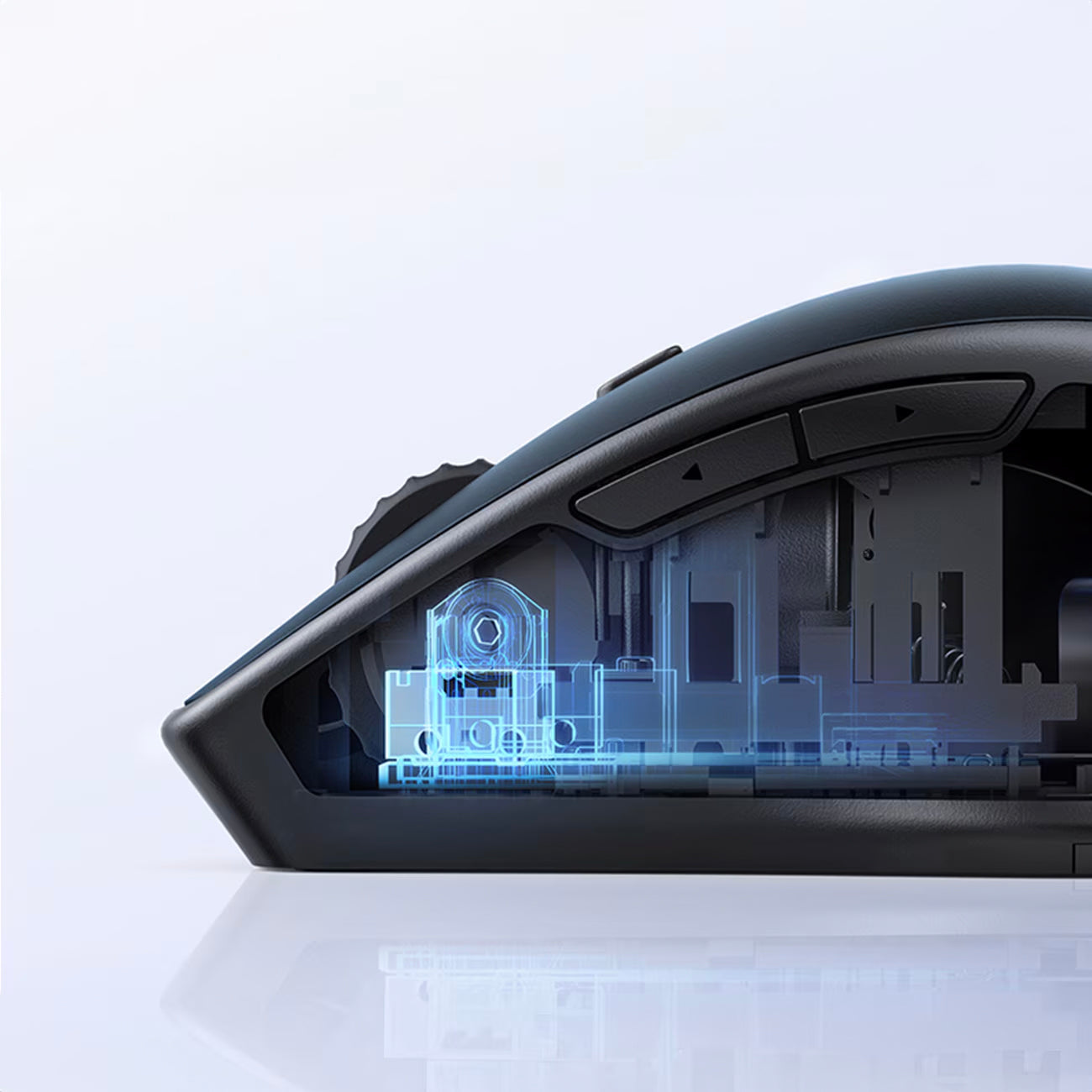 Bezdrátová myš UGREEN MU101, 4000DPI, BT / Wi-Fi, Modrá