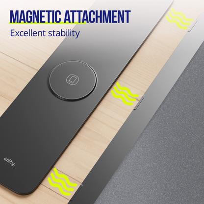 MousePad Allity. ALP-100 4v1 s bezdrátovým nabíjením Telefon / Hodinky / Sluchátka, Černý