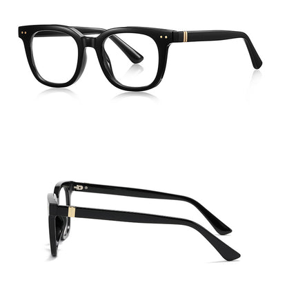 Techsuit 2229 Men's Computer Glasses, Anti-Blue Light, Black