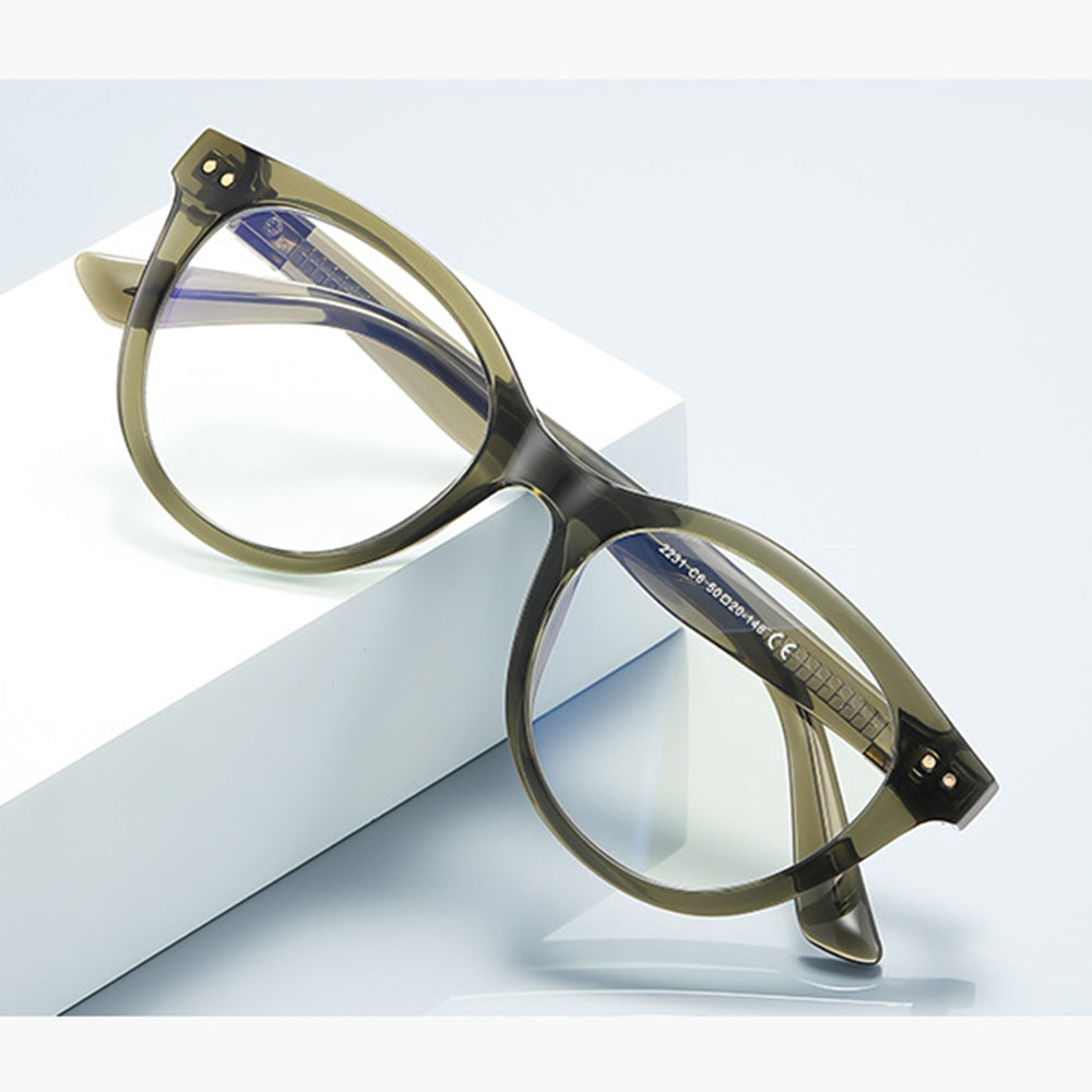 Brýle na počítač pro muže Techsuit 2231, Anti-Blue Light, Modré