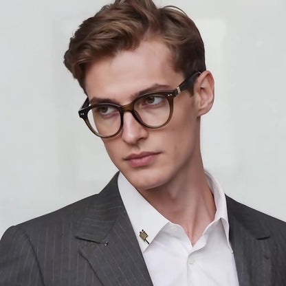 Brýle na počítač pro muže Techsuit 2231, Anti-Blue Light, šedé