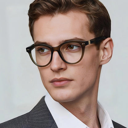 Brýle na počítač pro muže Techsuit 2231, Anti-Blue Light, Zelené