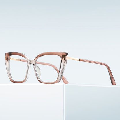 Dámské počítačové brýle Techsuit 2260, Anti-Blue Light, černé zlaté