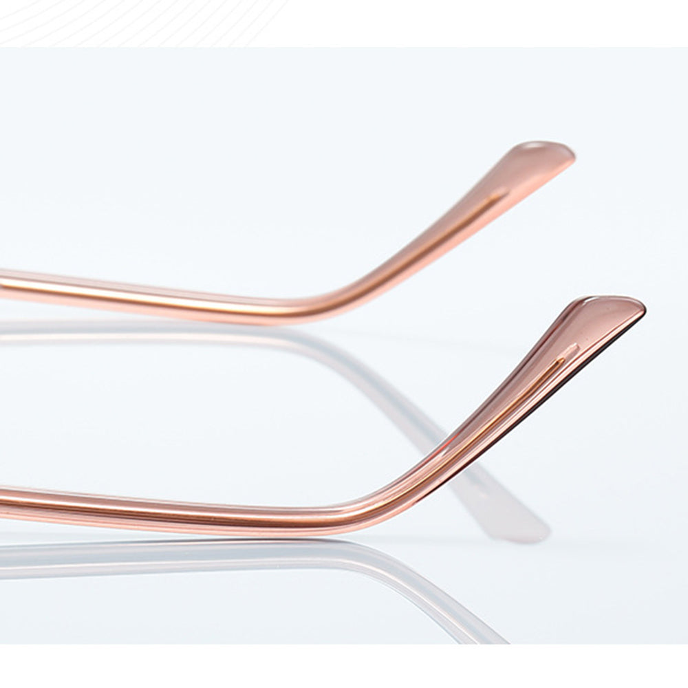 Dámské počítačové brýle Techsuit 2260, Anti-Blue Light, černé zlaté