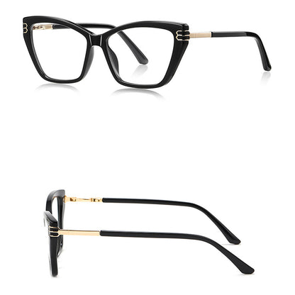 Dámské počítačové brýle Techsuit 2262, Anti-Blue Light, černé