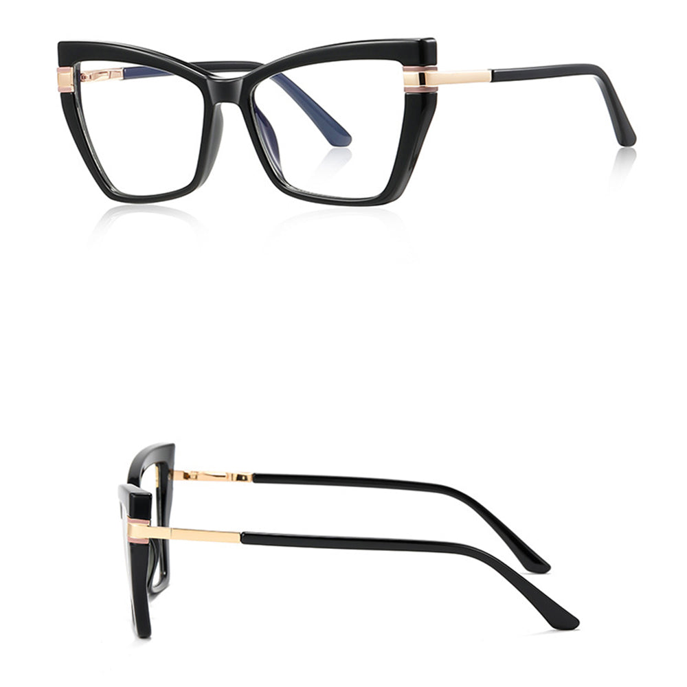 Dámské počítačové brýle Techsuit 2269, Anti-Blue Light, černé