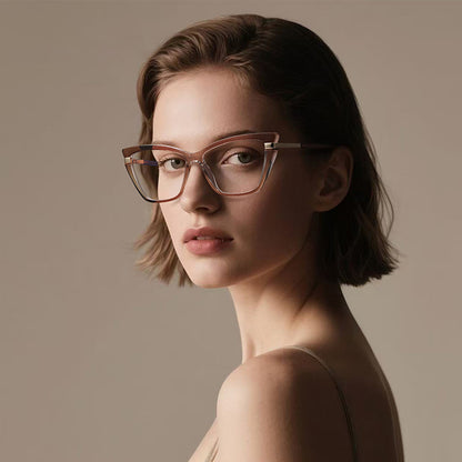 Dámské počítačové brýle Techsuit 2271, Anti-Blue Light, černé