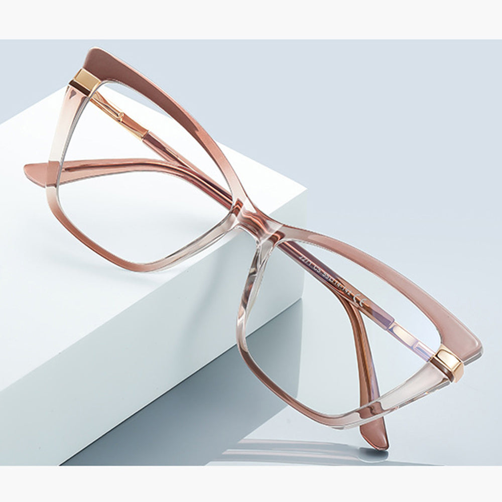 Dámské počítačové brýle Techsuit 2271, Anti-Blue Light, černé