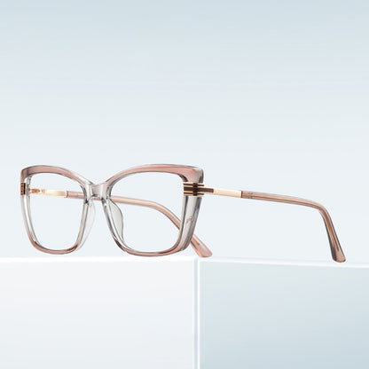 Dámské počítačové brýle Techsuit 2273, Anti-Blue Light, Světle hnědé