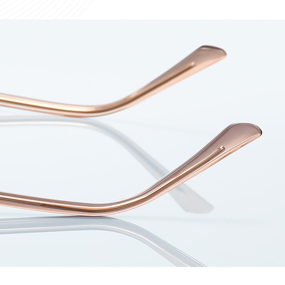 Dámské počítačové brýle Techsuit 2273, Anti-Blue Light, Světle hnědé